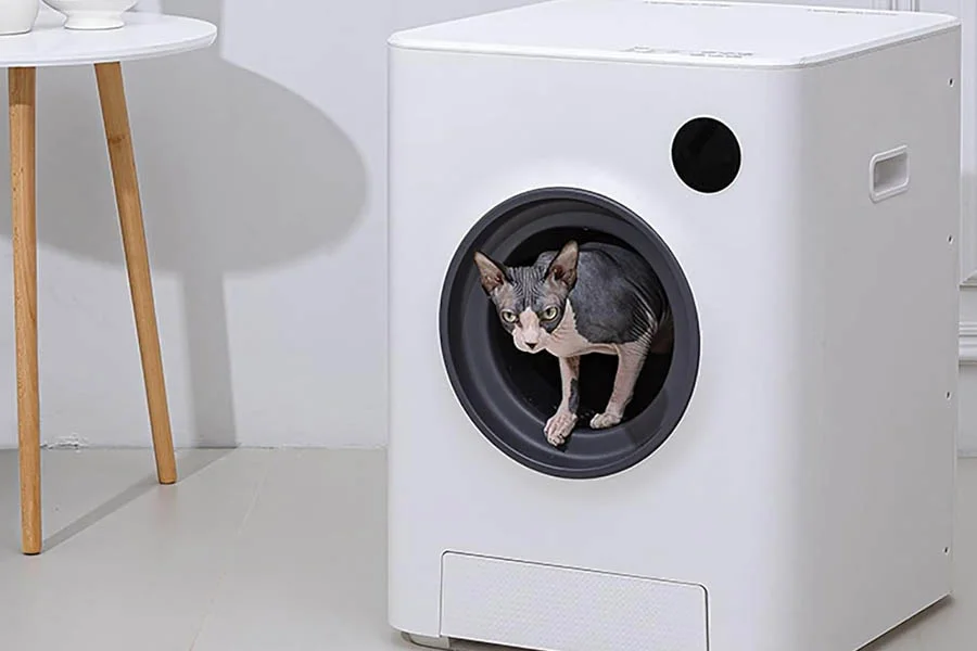 electronic kitty litter box