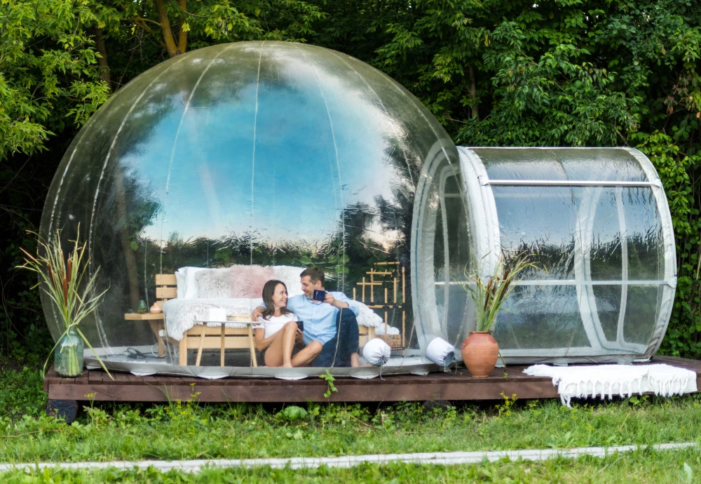 bubble tree bubble tent