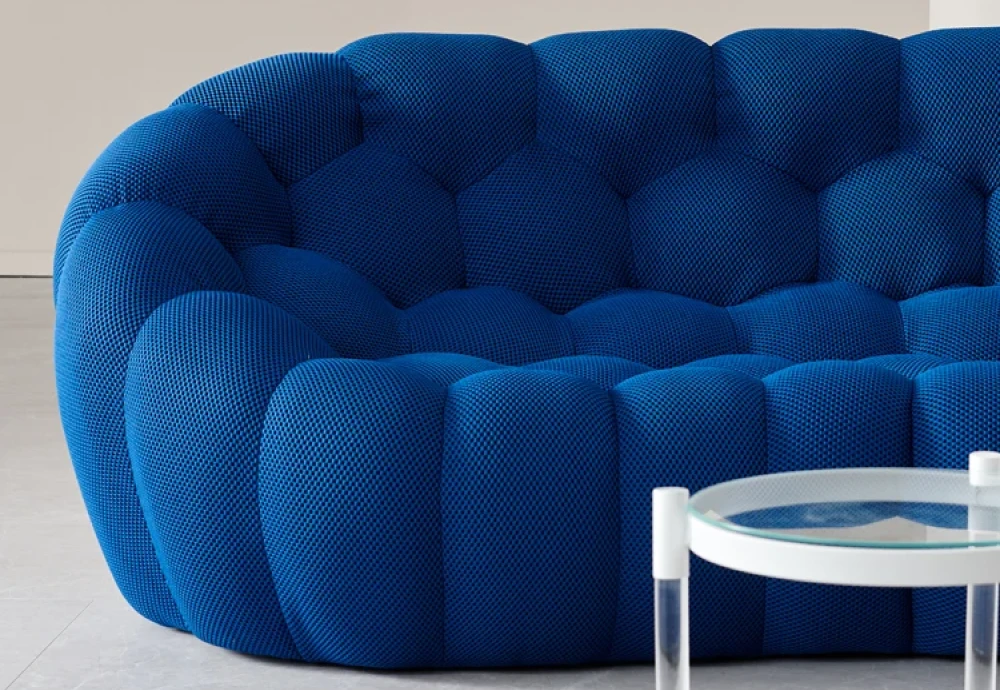 bubble couch blue